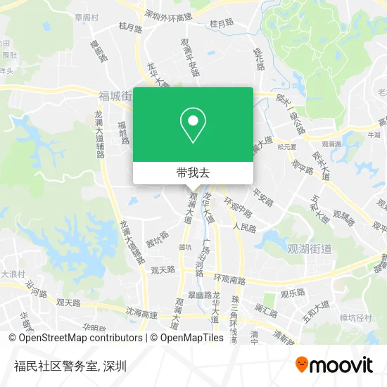 福民社区警务室地图