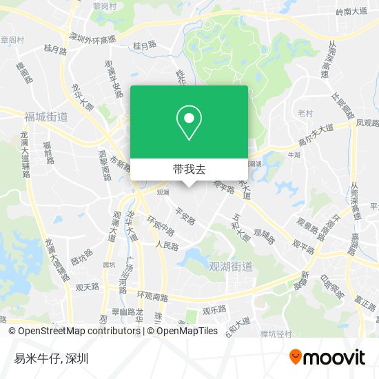 易米牛仔地图