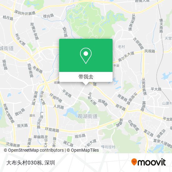 大布头村030栋地图