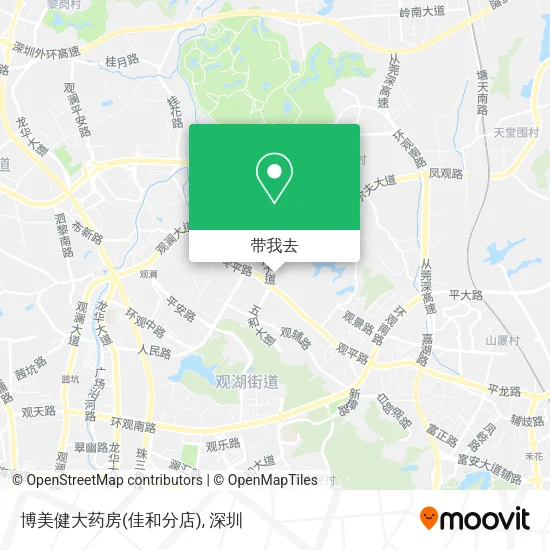 博美健大药房(佳和分店)地图
