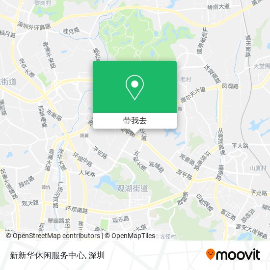新新华休闲服务中心地图