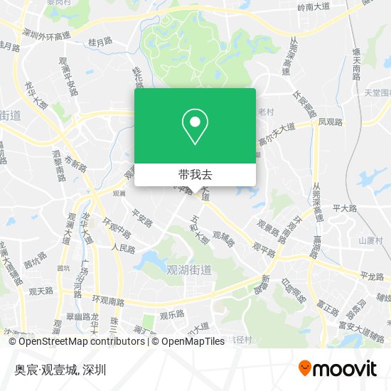 奥宸·观壹城地图
