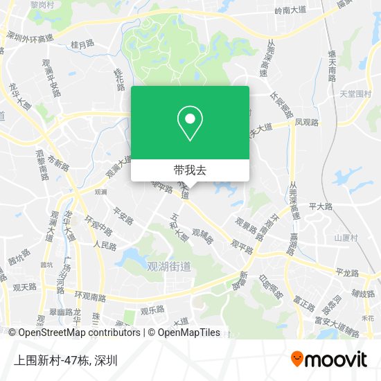 上围新村-47栋地图