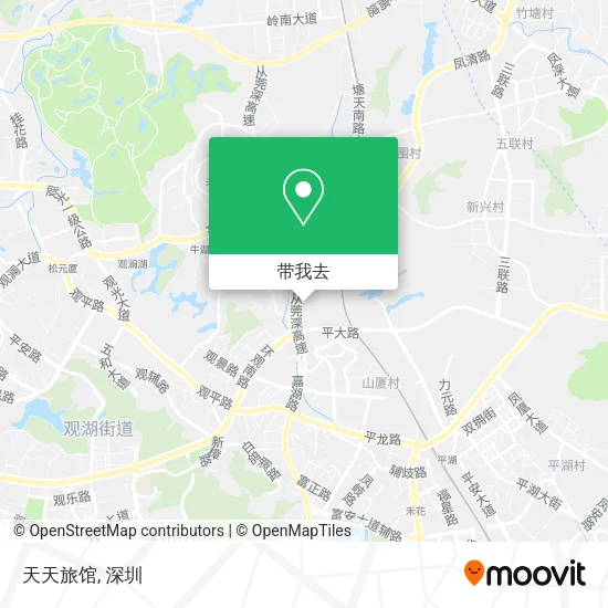 天天旅馆地图
