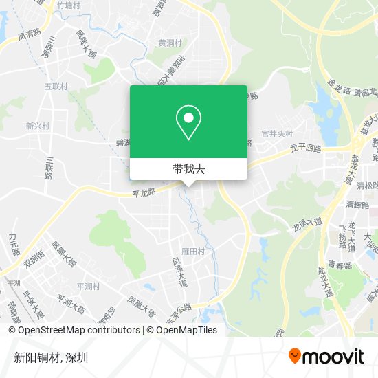新阳铜材地图