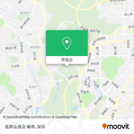 嘉辉会酒店-麻将地图