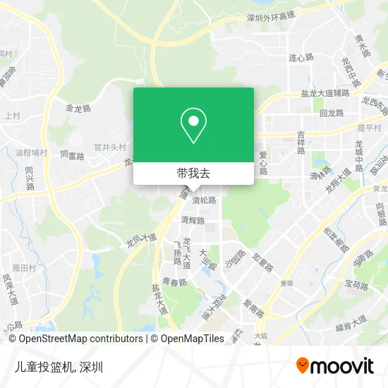 儿童投篮机地图