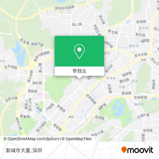 新城市大厦地图
