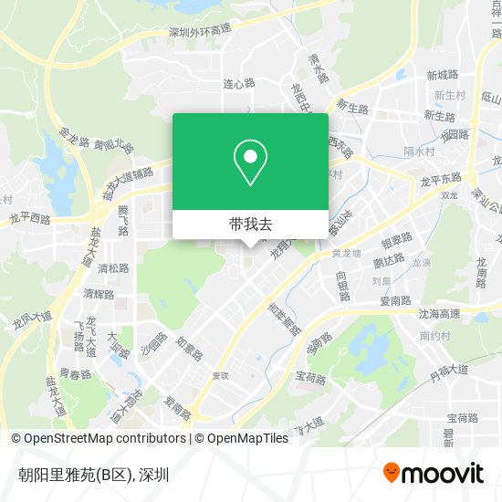 朝阳里雅苑(B区)地图