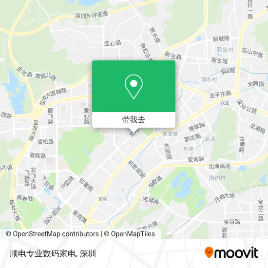 顺电专业数码家电地图