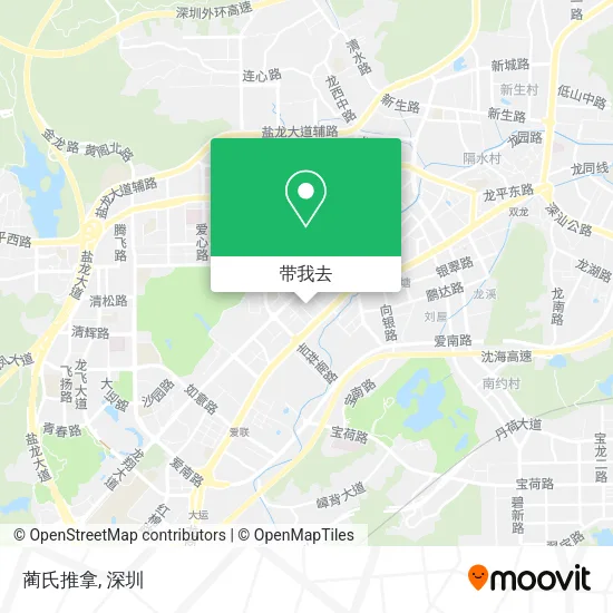 蔺氏推拿地图