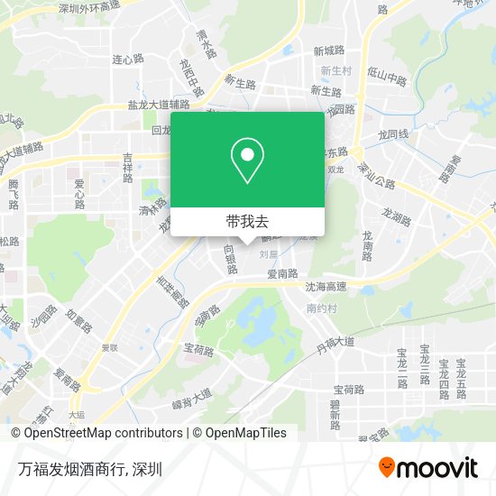 万福发烟酒商行地图