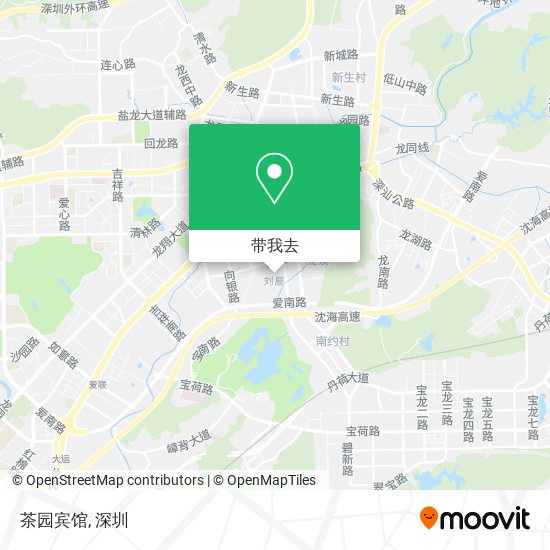 茶园宾馆地图