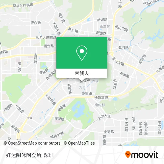 好运阁休闲会所地图