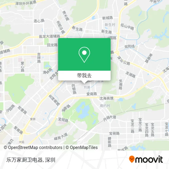 乐万家厨卫电器地图