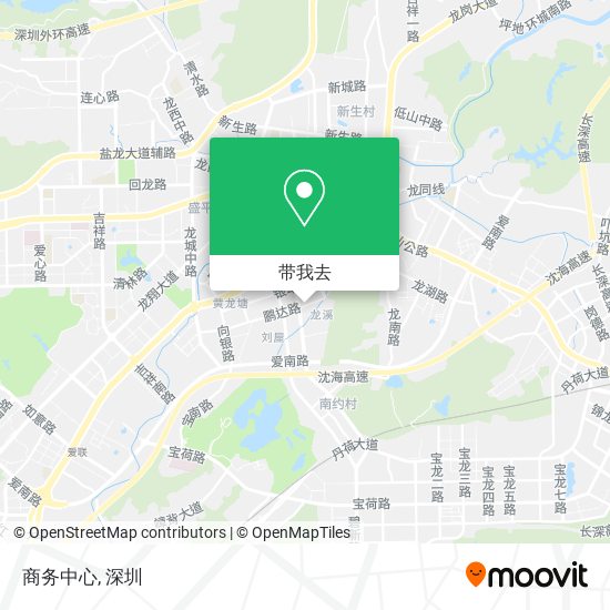 商务中心地图