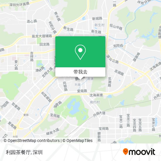 利园茶餐厅地图