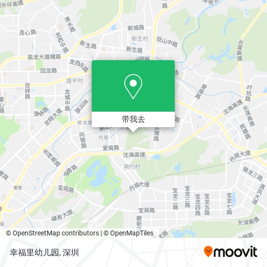幸福里幼儿园地图