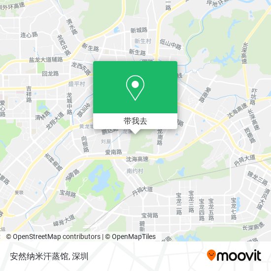安然纳米汗蒸馆地图