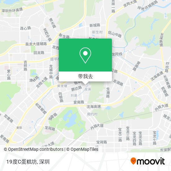 19度C蛋糕坊地图