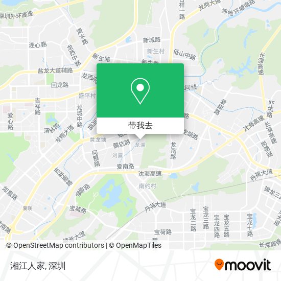 湘江人家地图