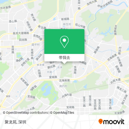 聚龙苑地图