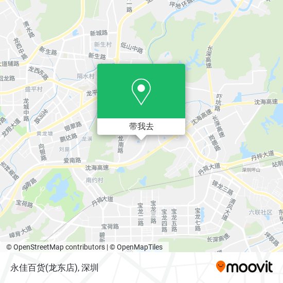 永佳百货(龙东店)地图