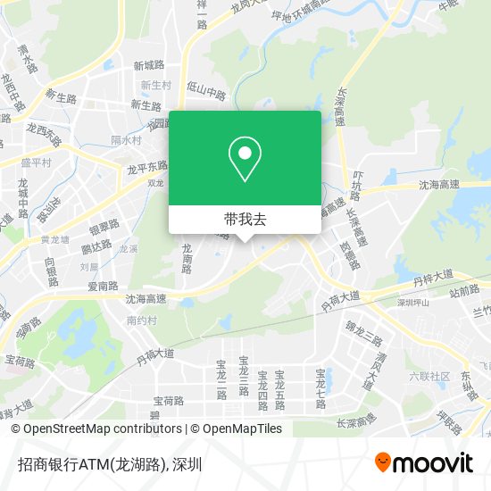 招商银行ATM(龙湖路)地图
