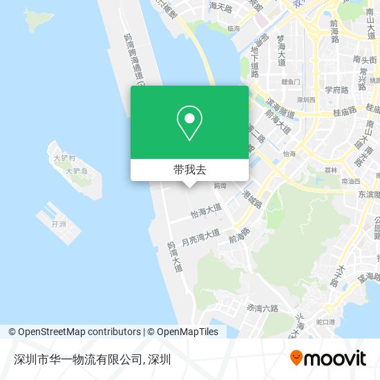 深圳市华一物流有限公司地图