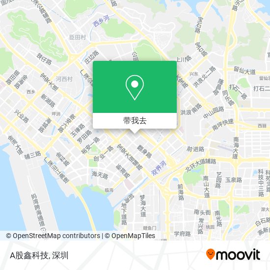 A股鑫科技地图