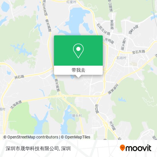 深圳市晟华科技有限公司地图