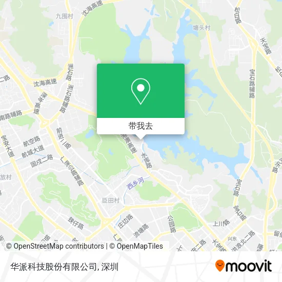 华派科技股份有限公司地图