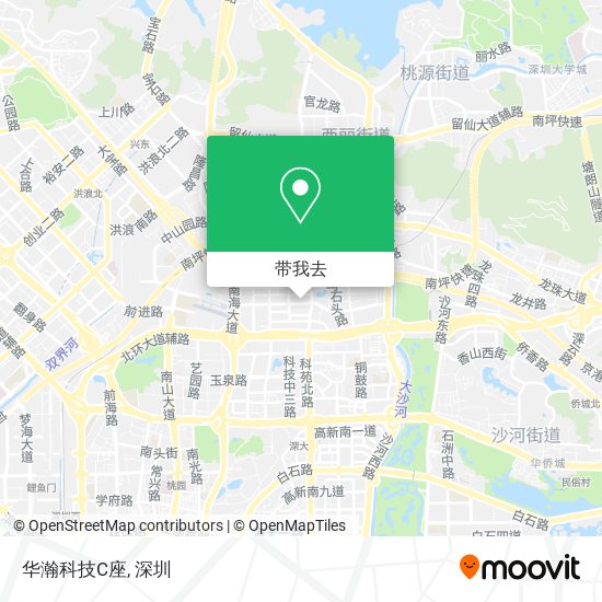 华瀚科技C座地图