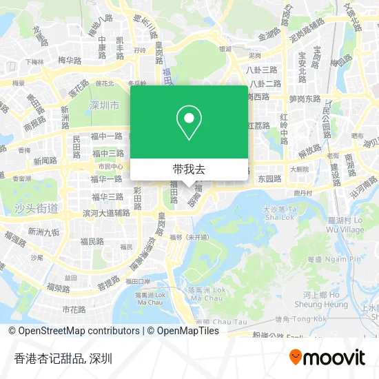 香港杏记甜品地图