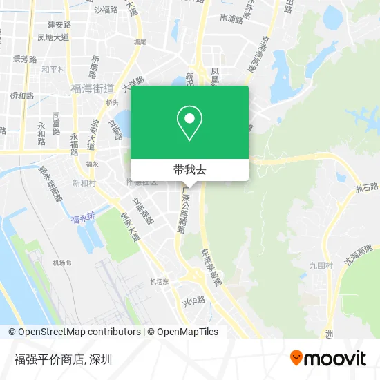 福强平价商店地图