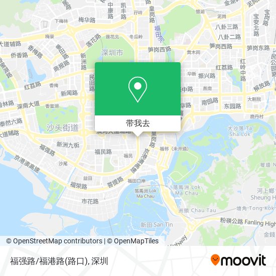 福强路/福港路(路口)地图