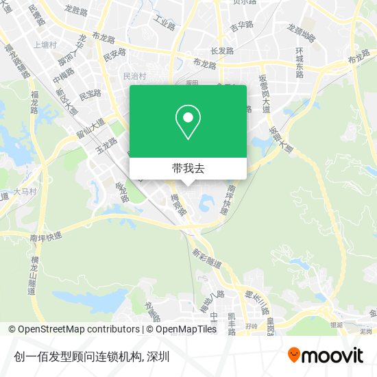 创一佰发型顾问连锁机构地图