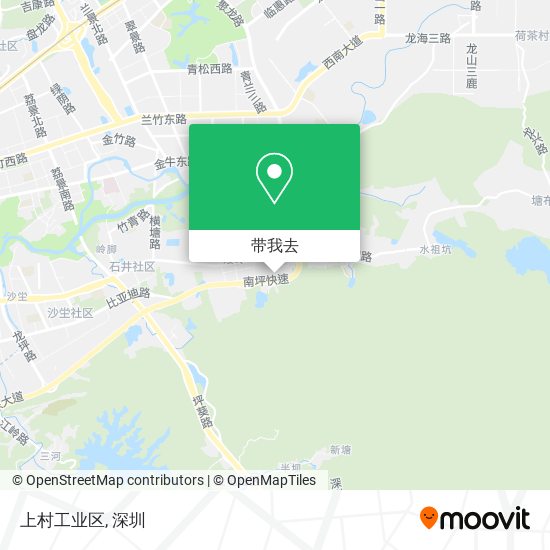 上村工业区地图