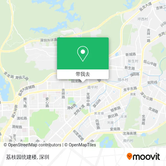 荔枝园统建楼地图