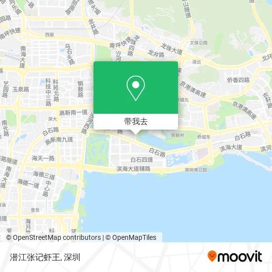 潜江张记虾王地图