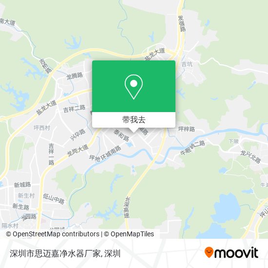 深圳市思迈嘉净水器厂家地图