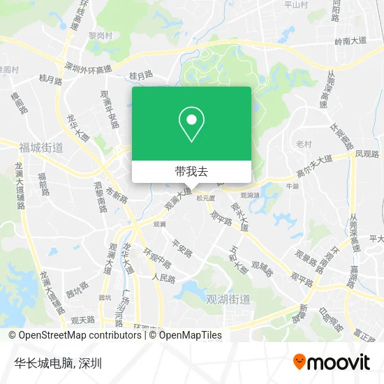 华长城电脑地图