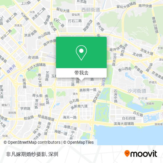 非凡嫁期婚纱摄影地图
