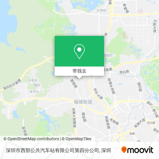 深圳市西部公共汽车站有限公司第四分公司地图
