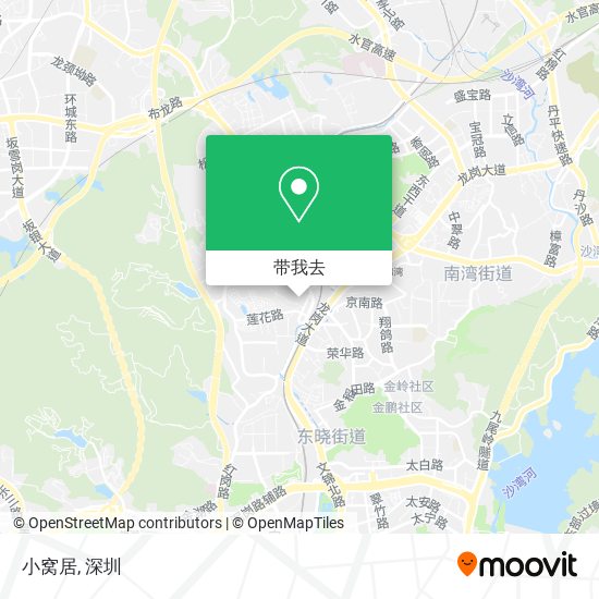 小窝居地图