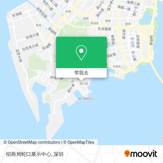 招商局蛇口展示中心地图