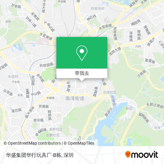 华盛集团华行玩具厂-B栋地图