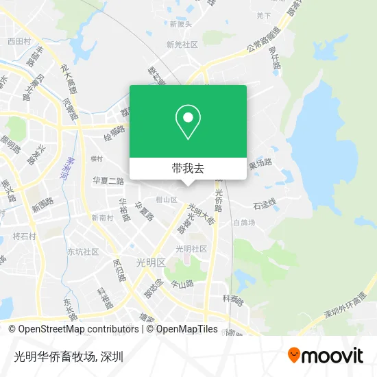 光明华侨畜牧场地图