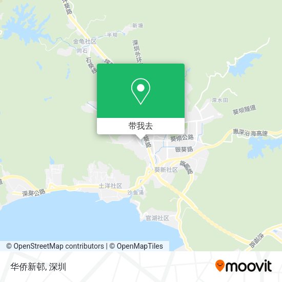 华侨新邨地图