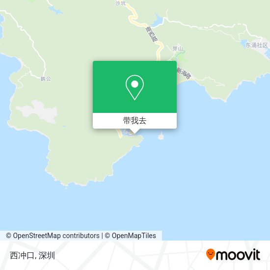 西冲口地图